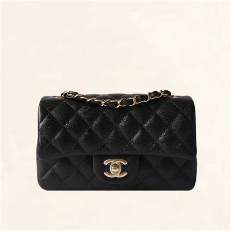 chanel mini flap bag in cavier|Chanel mini rectangle flap bag.